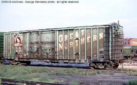 Great Northern Boxcar 38040 at Denver, Colorado, 1982