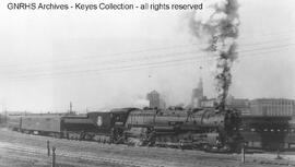 Great Northern Steam Locomotive 2550 at Saint Paul, Minnesota, undated