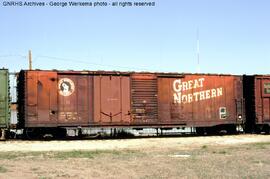 Great Northern Boxcar 36092 at Albuquerque, New Mexico, 1980
