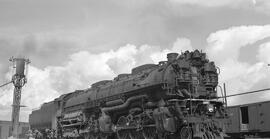 Spokane, Portland, and Seattle Railway Steam Locomotive 905 at Hillyard, Washington, undated