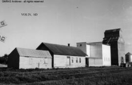 Great Northern Depot at Volin, South Dakota, undated