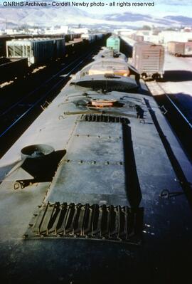 Great Northern Diesel Locomotive 279A at Appleyard, Washington, undated