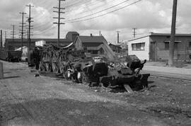 Great Northern Steam Locomotive at Hillyard, Washington, undated