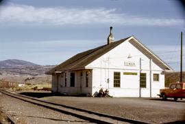 Great Northern Railway Omak, Washington depot