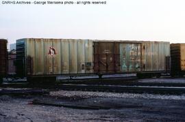 Great Northern Boxcar 210004 at Denver, Colorado, 1976