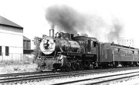 Great Northern Steam Locomotive 1365 at Saint Paul, Minnesota, 1939