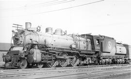 Great Northern Steam Locomotive 1382 at Saint Paul, Minnesota, 1947