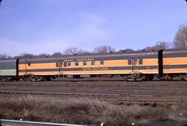 Great Northern Railway Postal Car 45, Railway Post Office Car at St. Paul, Minnesota in 1973.