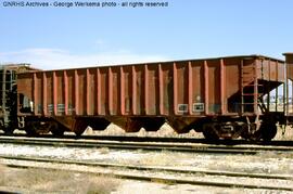 Great Northern Hopper Car 70336 at Longmont, Colorado, 1981
