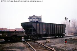 Great Northern Hopper Car 70462 at Cleveland, Ohio, 1992