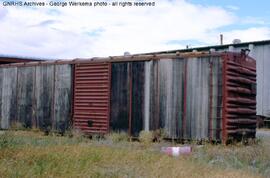 Great Northern Maintenance of Way ex-Boxcar X5372 at Cle Elum, Washington, 1969