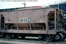 Great Northern Ore Car 90756 at Denver, Colorado, 1978