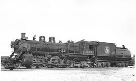 Great Northern Steam Locomotive 1360 at Everett, Washington, 1926