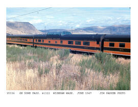 Great Northern Dome Passenger Car Number 1322, Wishram, Washington, 1967