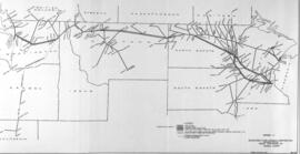 Map of Signal Systems on the Great Northern Railway Including System Type Where Present, 1935
