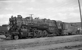 Great Northern Steam Locomotive 3390 at Minneapolis Junction, Minnesota in 1958.