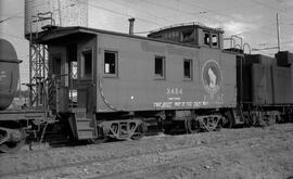 Great Northern Caboose X494 at Othello, Washington, 1965