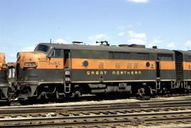 Great Northern Railway 366-C at St Paul, Minnesota in 1967.
