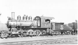 Great Northern Steam Locomotive 71 at Saint Paul, Minnesota, 1940