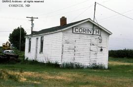 Great Northern Depot at Corinth, North Dakota, undated
