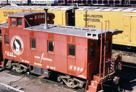Great Northern Caboose X599, 1969
