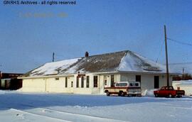 Great Northern Depot at Langdon, North Dakota, undated