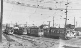 Seattle Municipal Railway Yard, Seattle, Washington, 1940
