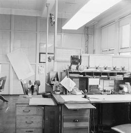 Northern Pacific dispatchers office at Tacoma, Washington, in 1966.