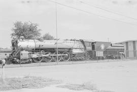 Great Northern Railway steam locomotive number 2584 at Havre, Montana in 1972.