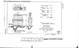 Spokane, Portland and Seattle Railway Engineering Drawing: Pier III, Bridge T44.0 - Deschutes Riv...