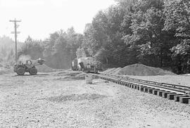 Curtis Millburn & Eastern Track Construction in September 1975.