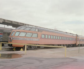 Chicago, Milwaukee, St. Paul & Pacific Railroad Company observation car, Cedar Rapids at Denv...