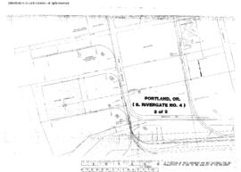 Plat Map of Union Pacific Facilities at Portland, Oregon, undated