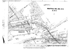 Plat Map of Great Northern Facilities at Seattle, Washington, undated