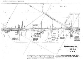 Plat Map of Great Northern Facilities at Wenatchee, Washington, 1959