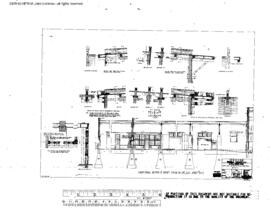 Great Northern Engineering Drawing, Freight House at Vancouver, British Columbia, 1918