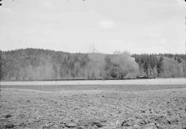 Cowlitz, Chehalis & Cascade Railway Steam Locomotive Number 20 at Mayfield, Washington in 1955.