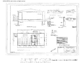 Great Northern Engineering Drawing, Yard Office near King Street Coachyards, Metal at Seattle, Wa...