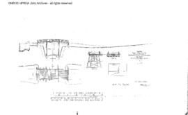 Spokane, Portland and Seattle Railway Engineering Drawing: Proposed Road Overcrossing, Bridge 350...
