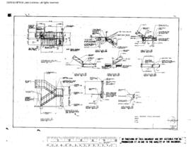 Northern Pacific Engineering Drawing, Intermodal Building at Stacy Street Hub, Seattle, Washingto...