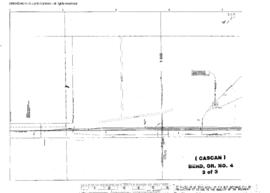 Plat Map of Great Northern Facilities at Cascan-Bend, Oregon, 1932