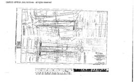Northern Pacific Engineering Drawing: General Plan, Bridge 119 - Harris Street, Missoula, Montana...