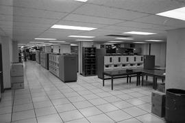 Burlington Northern computer center facilities at Saint Paul, Minnesota in 1973.