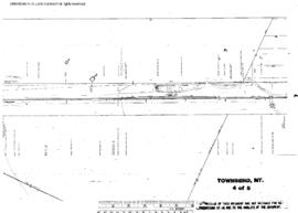 Plat Map of Northern Pacific Facilities at Townsend, Montana, 1929
