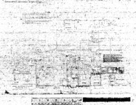 Spokane, Portland, and Seattle Railway Engineering Drawing, Yard Office at Willbridge, Oregon, 1953