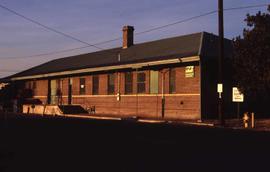 Burlington Northern depot at Wapato, Washington, in 2008.