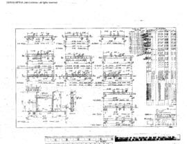 Great Northern Engineering Drawing, Pier 88 Warehouse and Offices at Seattle, Washington, 1948