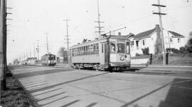 Seattle Municipal Railway Car 736, Seattle, Washington, circa 1940