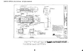 Spokane, Portland and Seattle Railway Engineering Drawing: Abutments, Bridge E26.2 - Beaverton Cr...