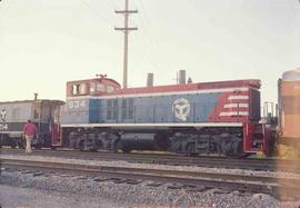 Belt Railway of Chicago Diesel Locomotive Number 534 at Chicago, Illinois in July, 1986.